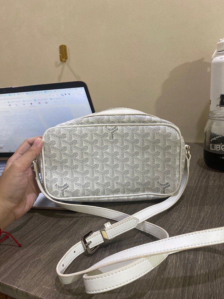 Goyard cross body camera box bag