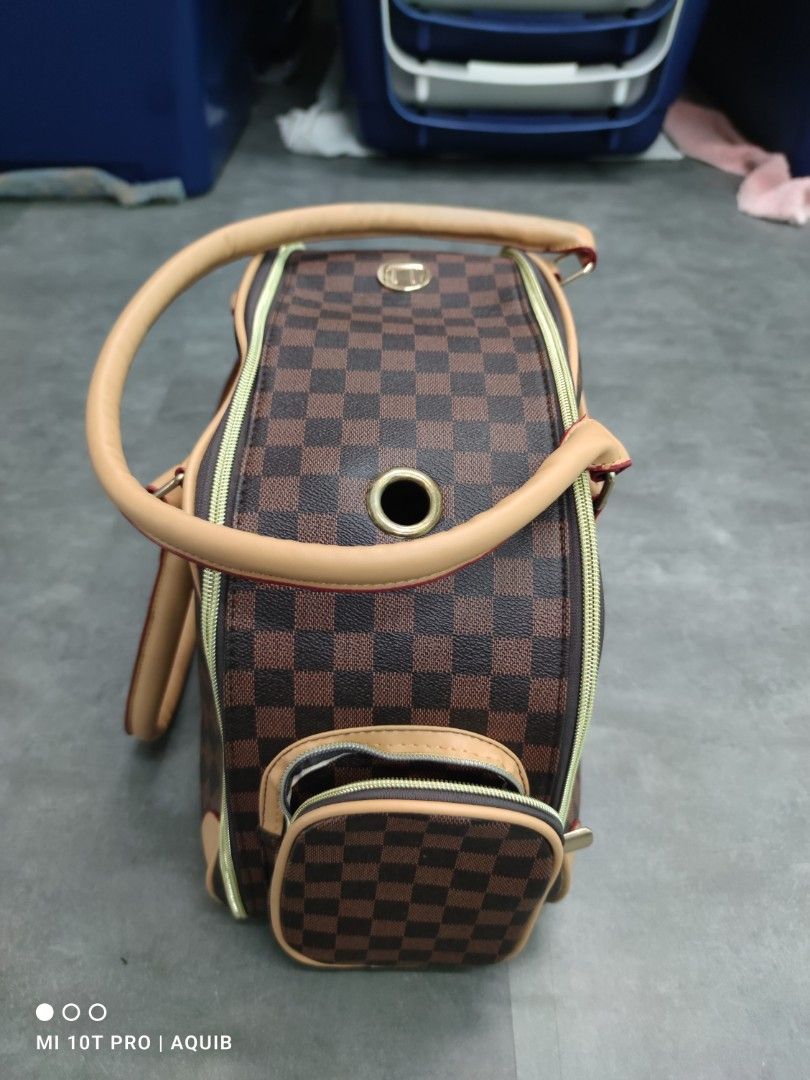 Gucci pet store carrier bag