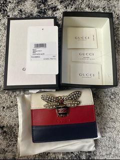 10.10 SALE Gucci Queen Margaret Mini Wallet