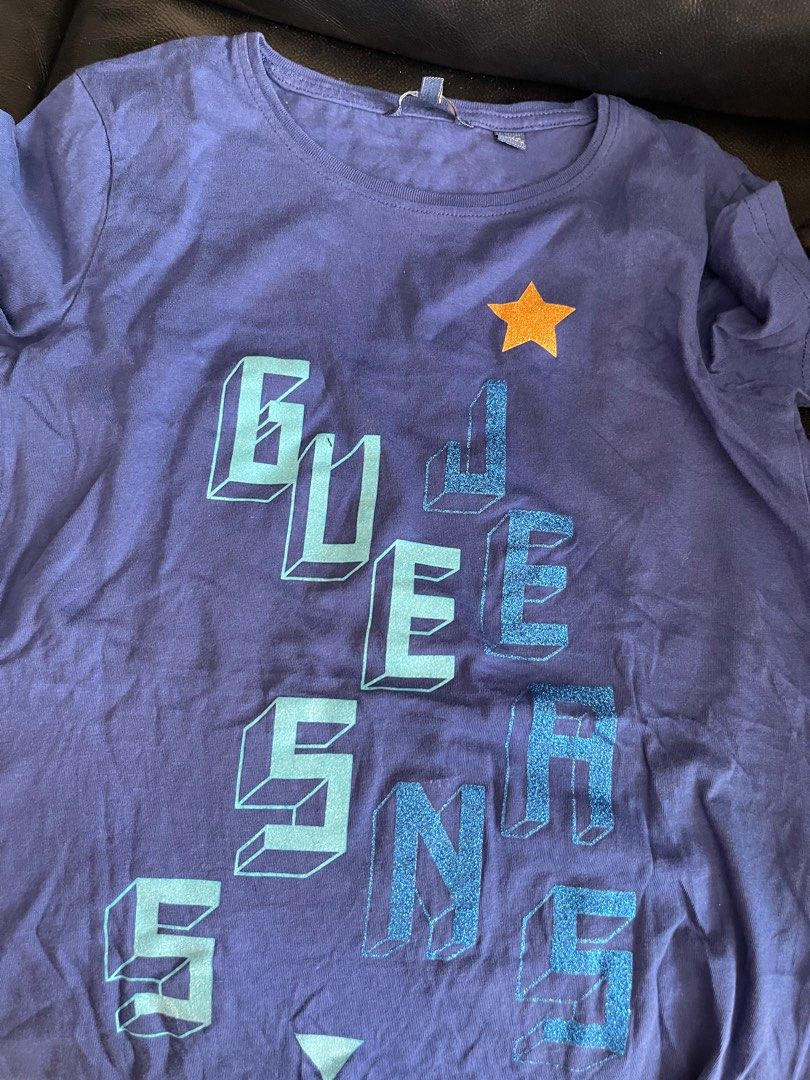 Guess girls tee shirts blue top Babies Kids Babies Kids