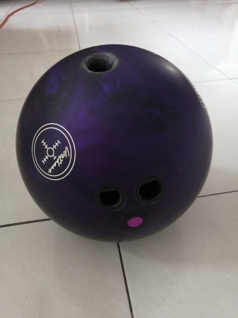 【新品・未使用】Hammer Purple Urethane 15ポンド NIB 15# Hammer Purple Pearl Urethane Bowling Ball 15.3/4-5