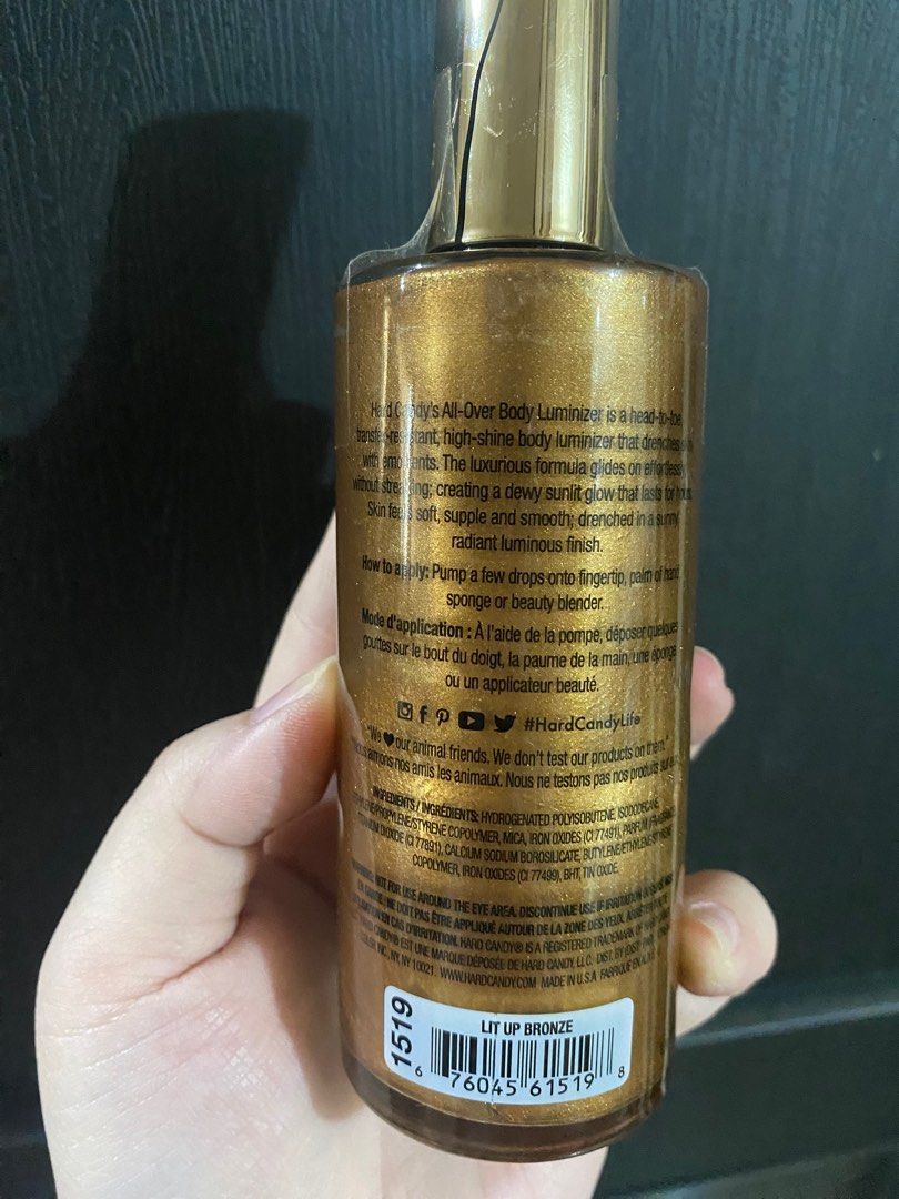 Hard Candy Sheer Envy All Over Body Luminizer (112ml), Beauty