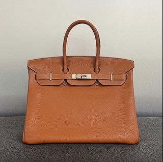 Unused Hermes HSS Special Order Birkin 30 in Etain and Anemone Swift  leather GHW, Luxury, Bags & Wallets on Carousell
