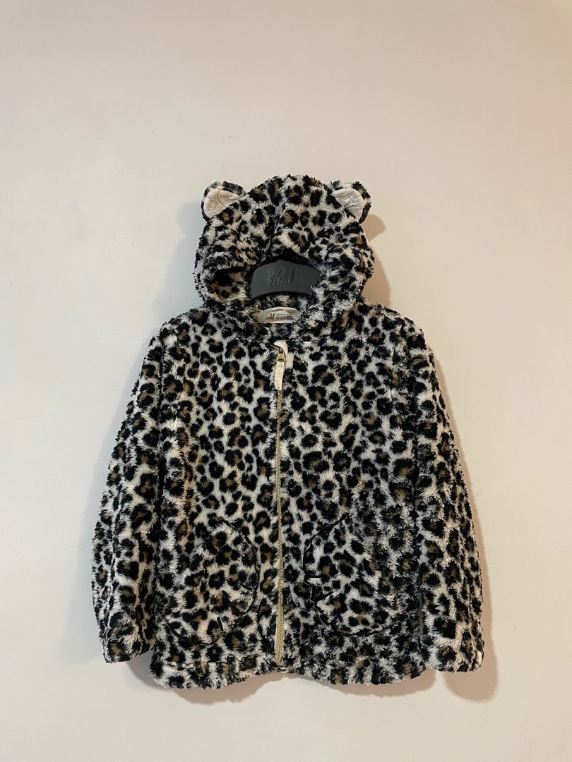 H M Kids Cheetah Jacket 4 6Y Babies Kids Babies Kids Fashion