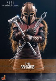 Hot Toys 1/6 TMS044 Star Wars The Mandalorian The Armorer Collectible Figure