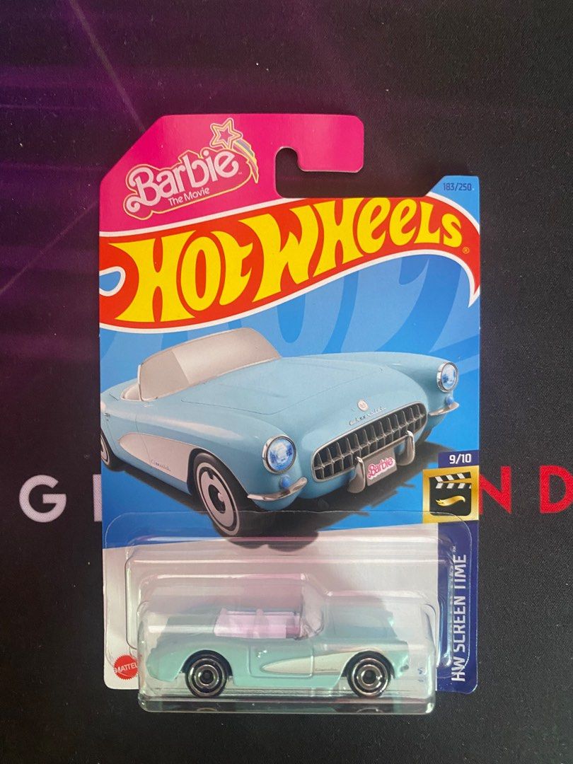 Hot wheels barbie corvette store