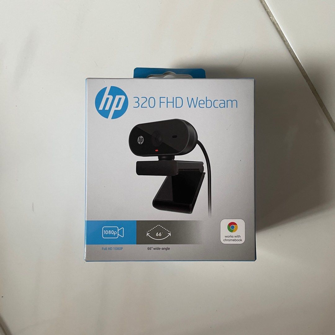 HP 320 FHD WEBCAM, Computers & Tech, Parts & Accessories, Webcams on  Carousell
