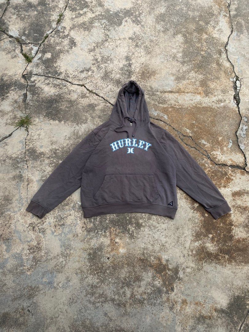 Hurley gray shop hoodie