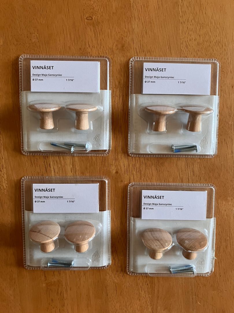 IKEA door knobs Vinnäset, Furniture & Home Living, Furniture, Other