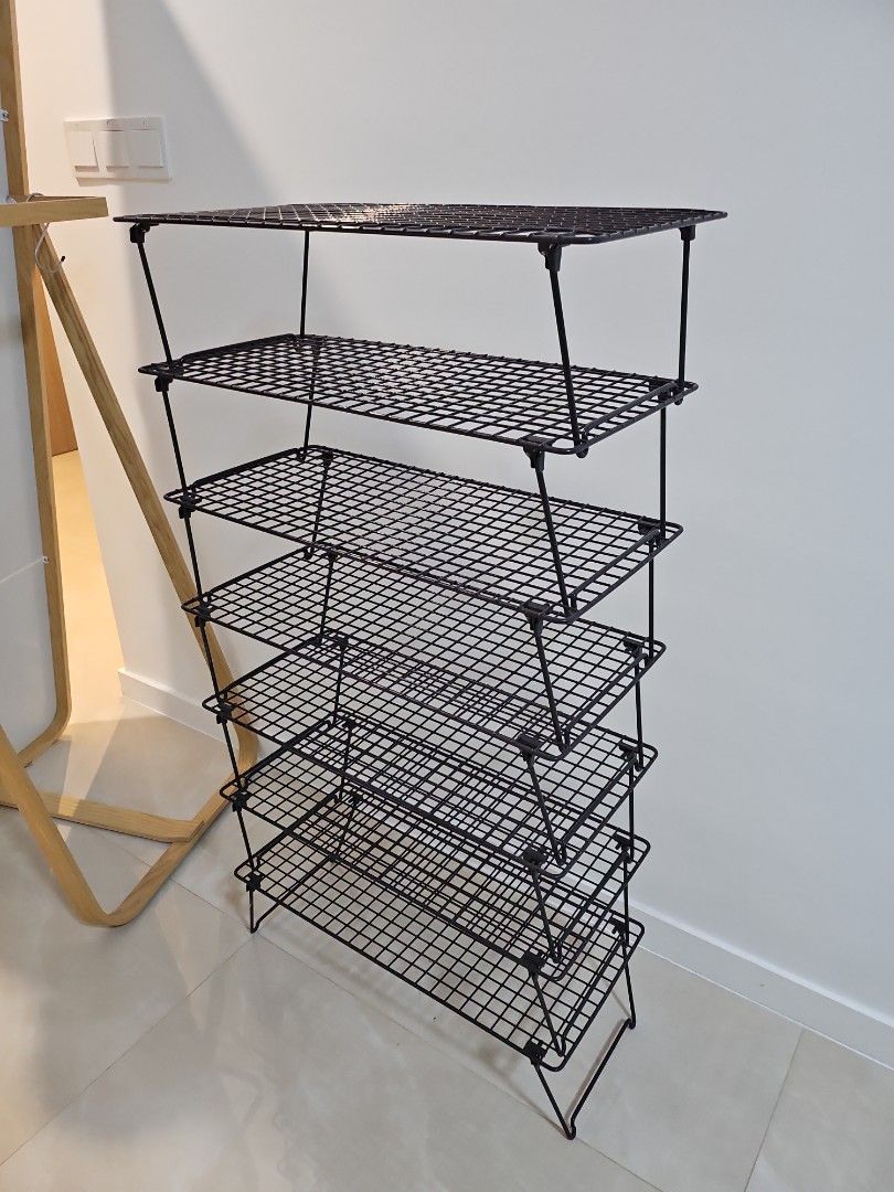 Ikea Foldable Shoe Rack (7 pieces), Furniture & Home Living, Furniture