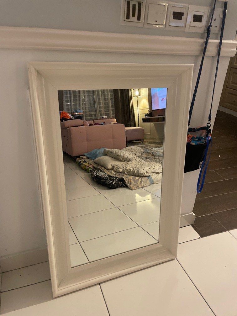 Ikea hemnes mirror, Furniture & Home Living, Home Decor, Mirrors on