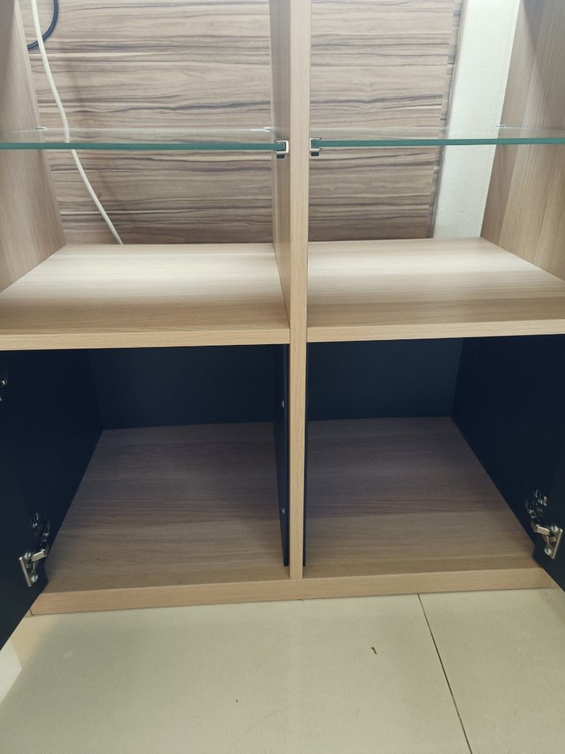 IKEA Kallax oak effect, Furniture & Home Living, Furniture, Shelves