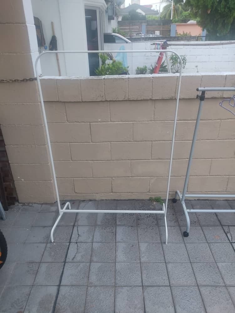 Ikea Mulig cloth hanger railing rack rak baju tuala towel also sell ampaian Furniture Home Living Furniture Shelves Cabinets Racks on Carousell