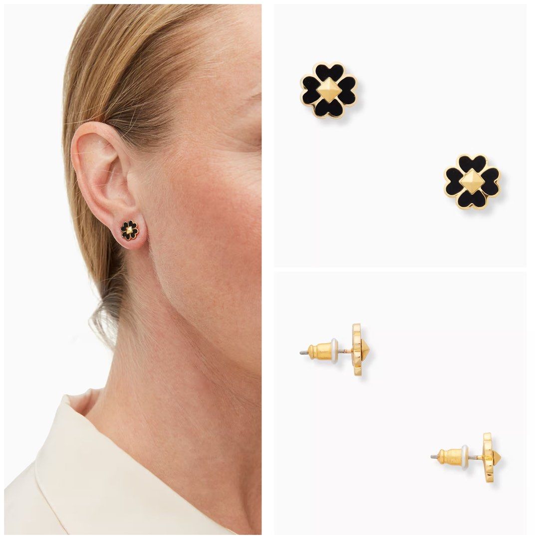 Kate spade shop enamel earrings