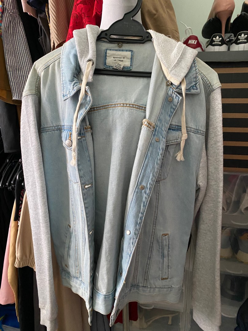 Oversized jean jacket forever 21 online