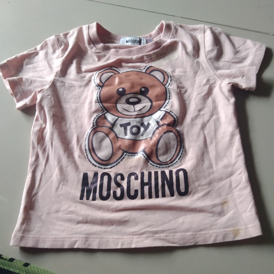 Kaos moschino discount pink