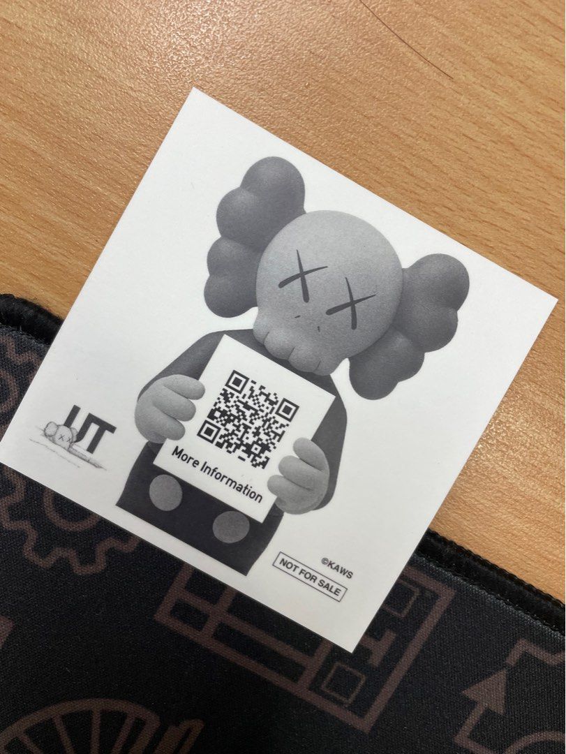 Kaws x Uniqlo Sticker (Category: Emblem, Sticker and Decals) located in Mandaluyong City. Submitted by wayby (Listing ID 1254215063, Image 1). Description: .