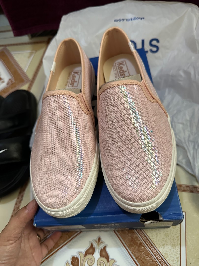 Keds double decker mini sequin on sale