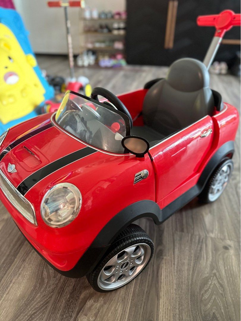 Mini cooper discount push along