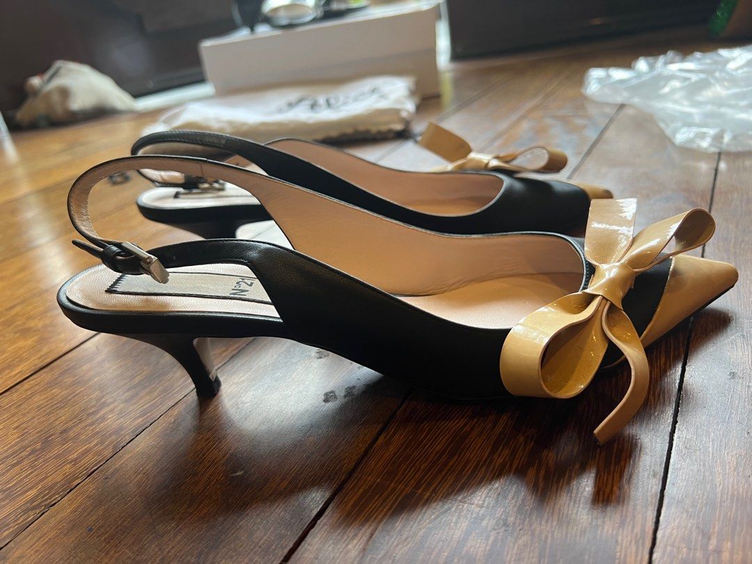 Designer sales kitten heels