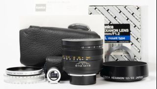 Konica hexanon 60mm 1.2 LTM New Old Stock