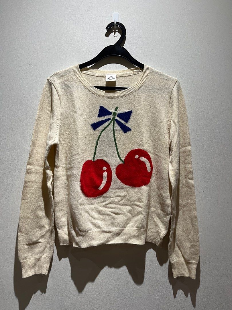 Cherry sweater sale