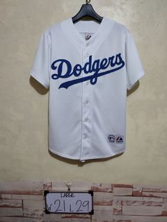 Vintage Dodgers Los Angeles Majestic #15 Jersey Baseball Jersey