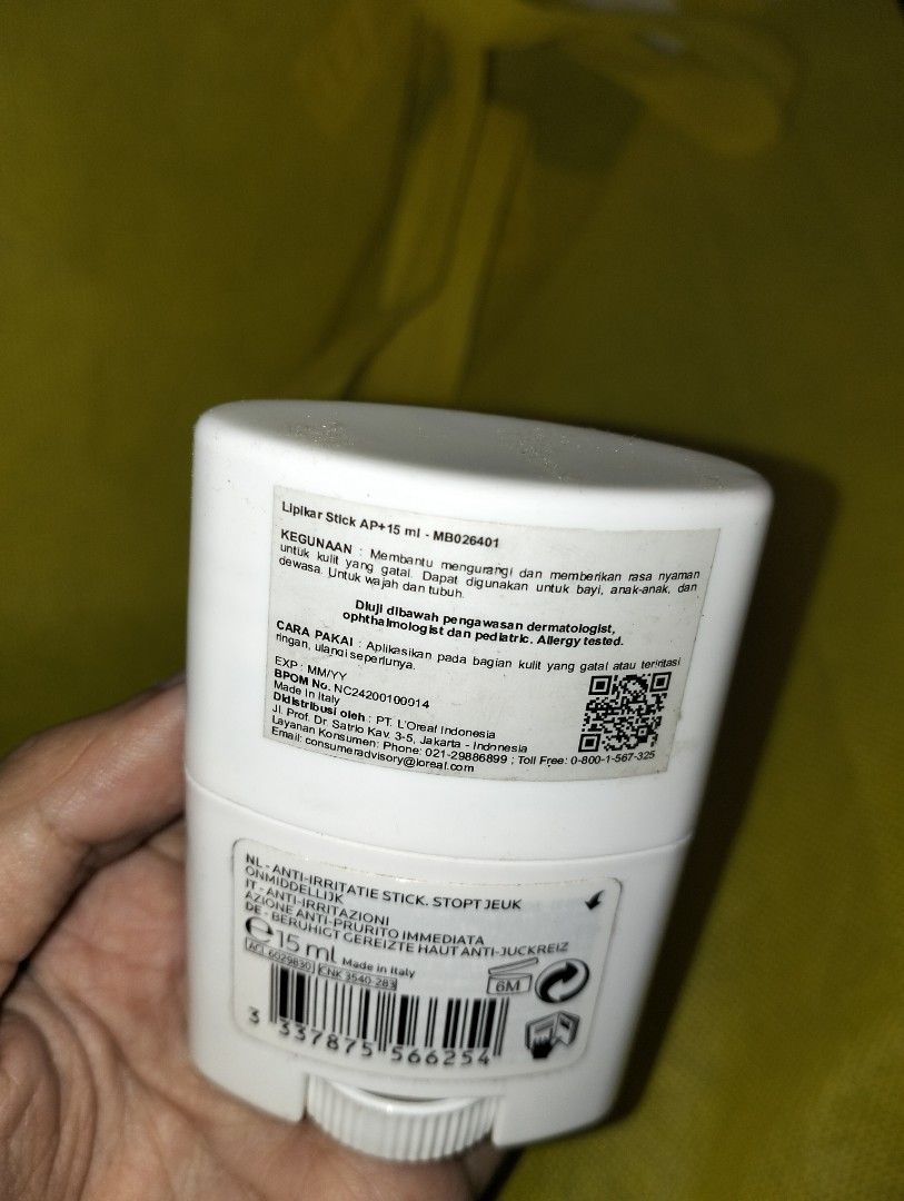 La Roche Posay Lipikar Stick AP+, Kesehatan & Kecantikan, Kulit, Sabun ...