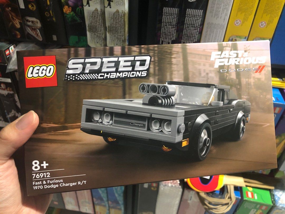 Lego Speed Champions 76912 Fast & Furious 1970 Dodge Charger R/T, Hobbies &  Toys, Toys & Games on Carousell