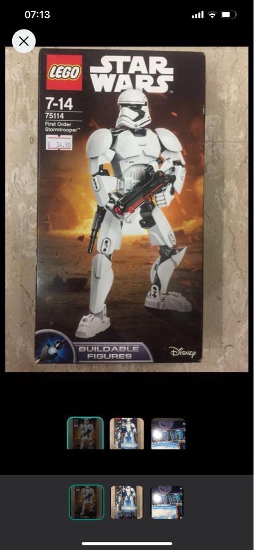 Lego hotsell stormtrooper 75114