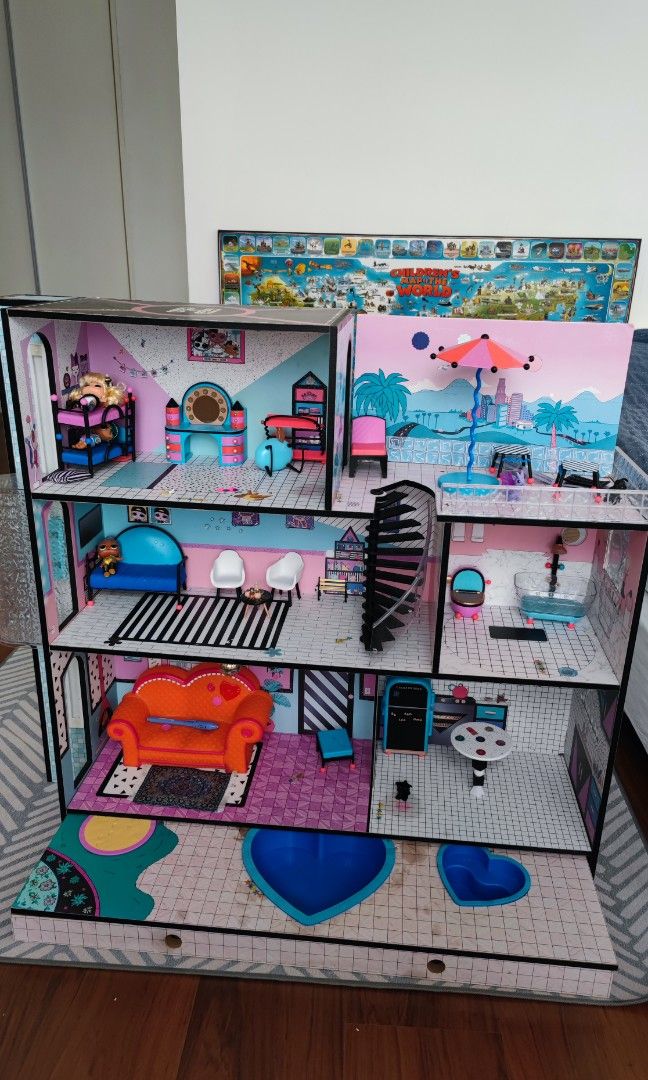 Lol doll shop house elevator