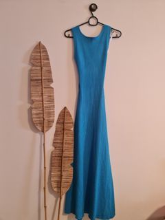 Long Blue Dress