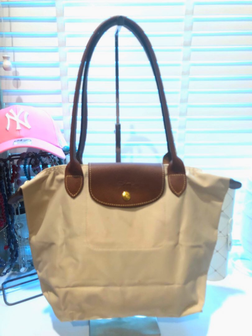 Longchamp le pliage hot sale small beige