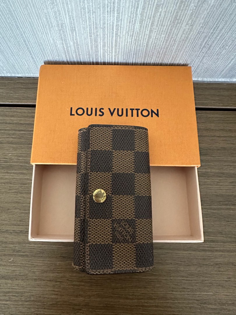 Louis Vuitton Key Bell Clochette Ebene (brown, LV accessory, embellishment,  great for LV bags like speedy, alma)