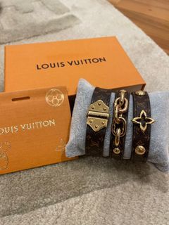 Louis Vuitton Blooming Bracelet Monogram Canvas. Size 19