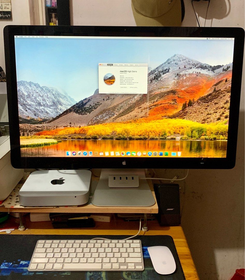 Mac Mini Mid 2011 with Apple LED Cinema Display 27 inch, Computers  Tech,  Desktops on Carousell
