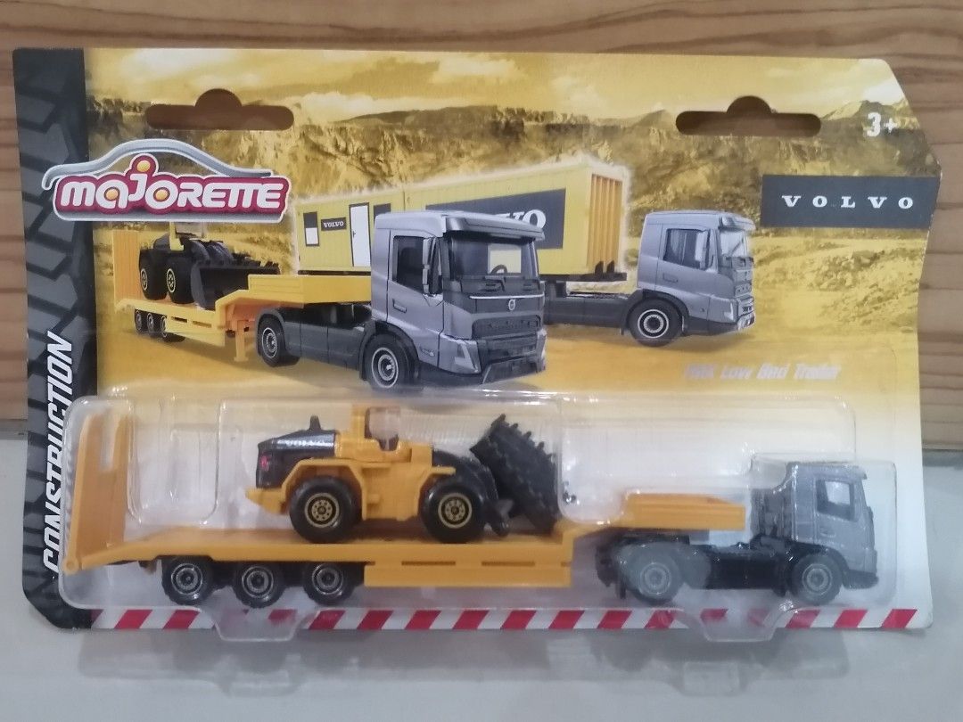 Volvo Truck FMX Skip Yellow color Construction series Majorette Scale 1:87