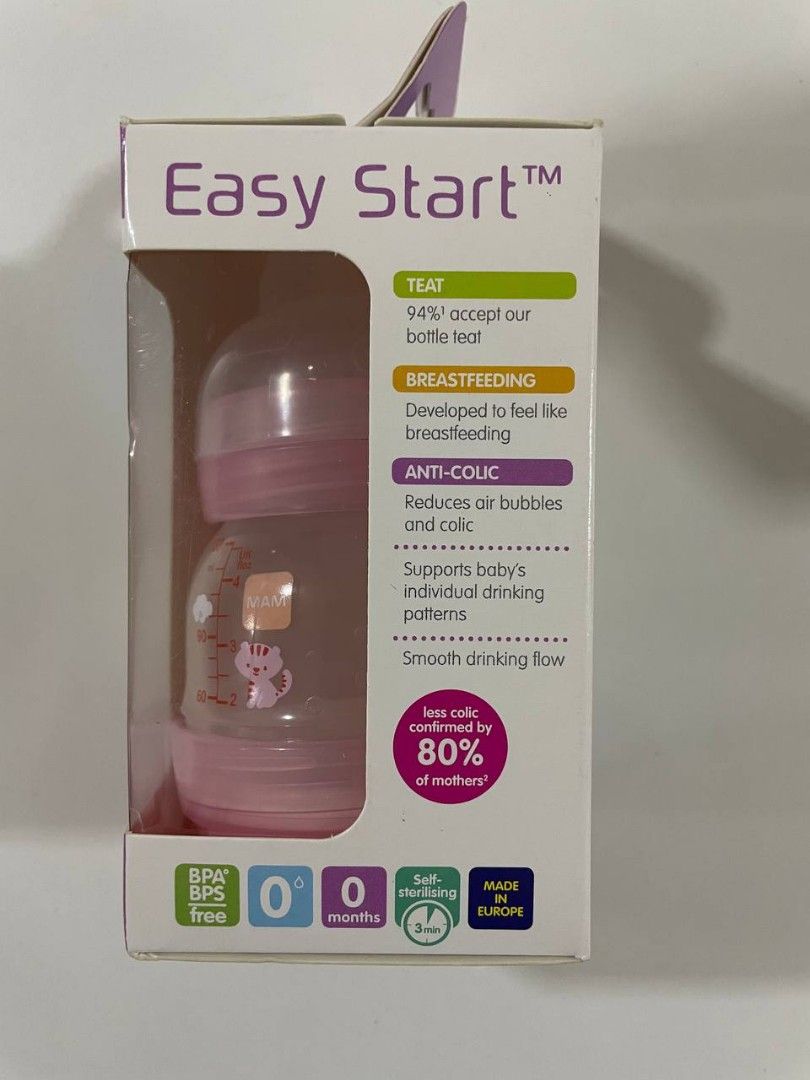 Mam anti colic top bottle 4.5 oz