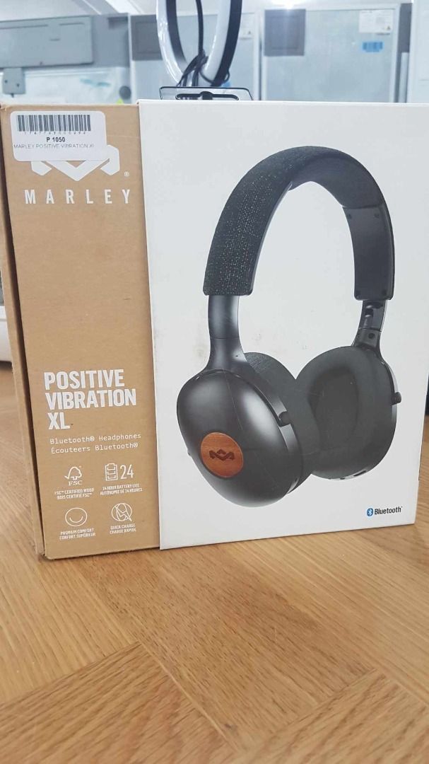 Marley Positive Vibration XL (Category: Headphones & Headsets) located in Muntinlupa City. Submitted by ShopSaveAustralianSurplus (Listing ID 1254138053, Image 1). Description: Marley Positive Vibration XL Headphone P1,050 SURPLUS from Australia .