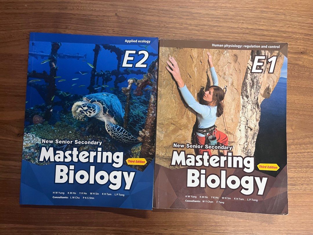 Mastering Biology E1 E2, 興趣及遊戲, 書本 & 文具, 教科書 - Carousell