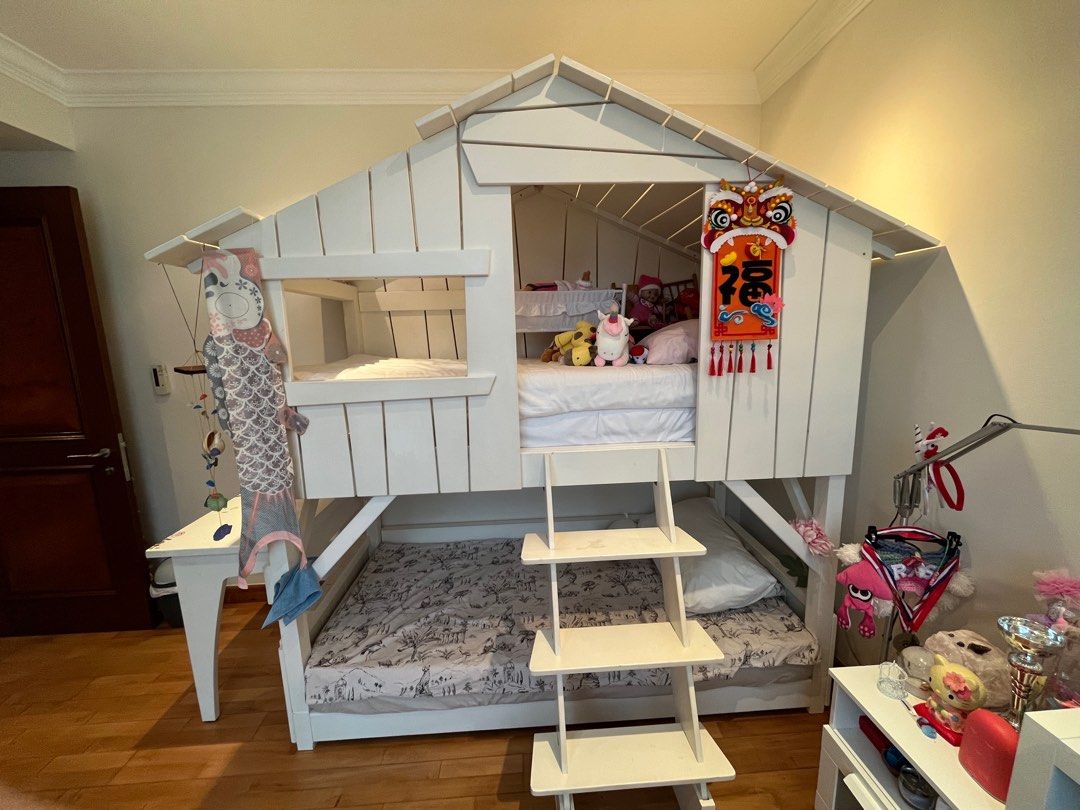 MATHY By Bols Treehouse bunk bed