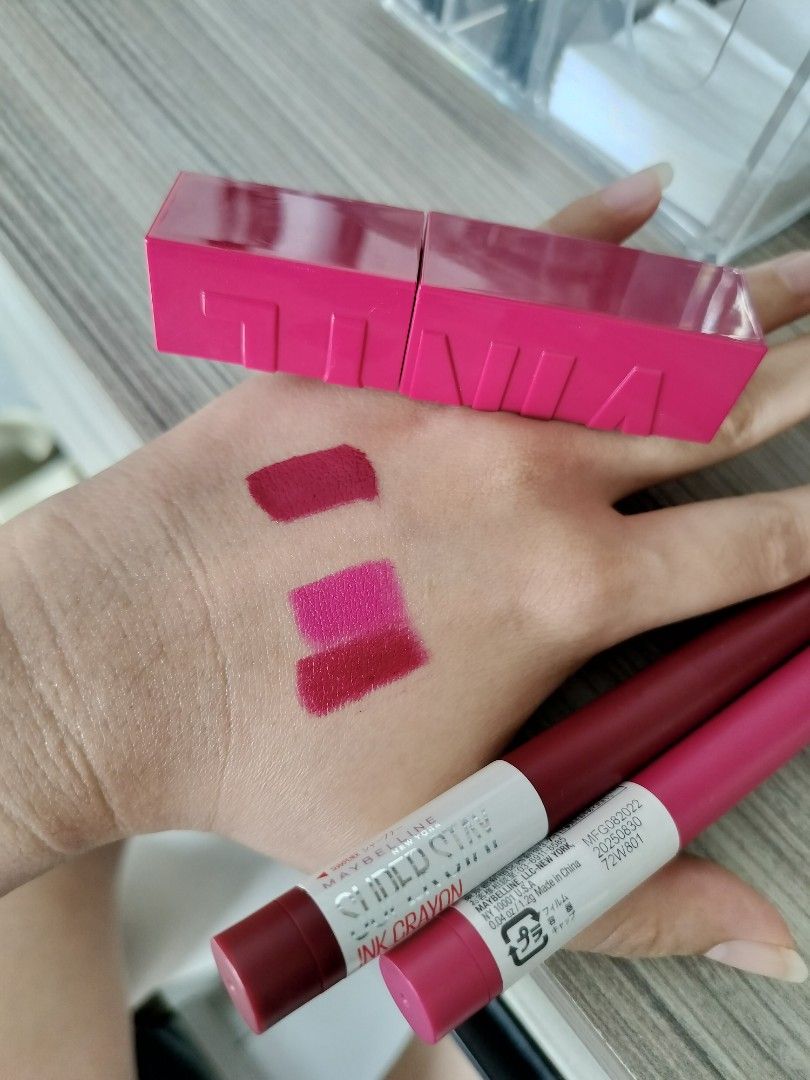 Maybelline Lipsticks set, Beauty & Personal Care, Face, Makeup on Carousell