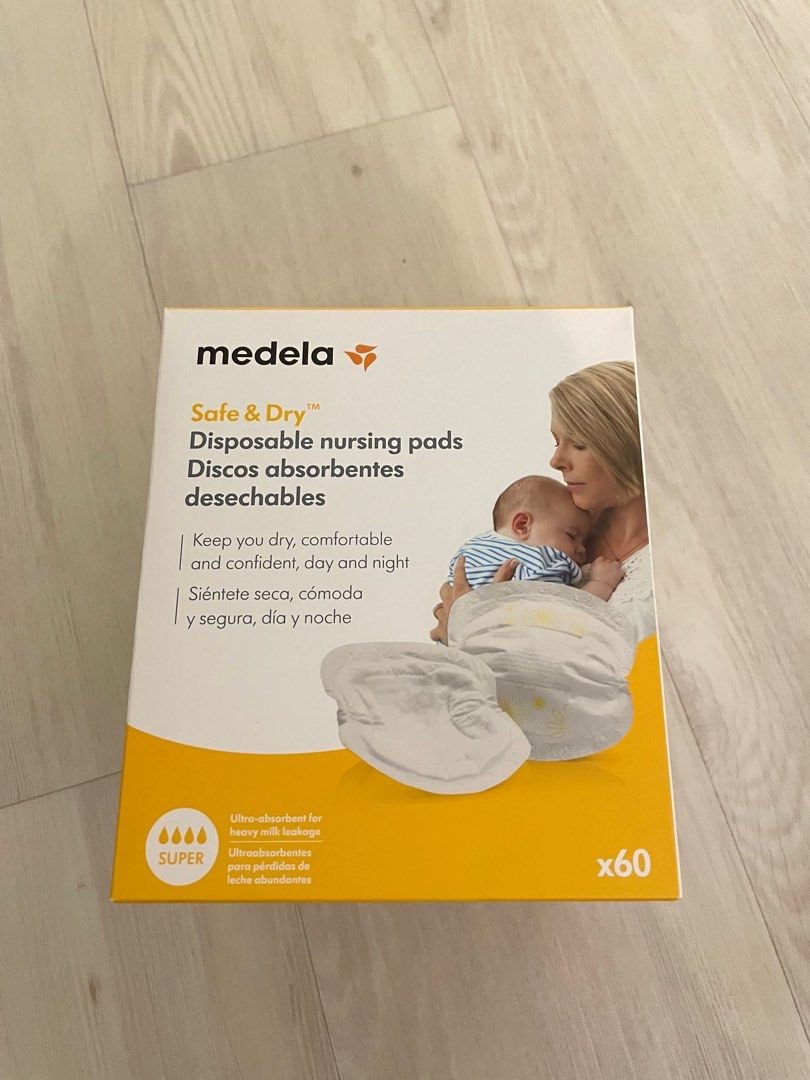 Medela Safe & Dry Disposable Nursing Pads, Babies & Kids, Nursing &  Feeding, Breastfeeding & Bottle Feeding on Carousell