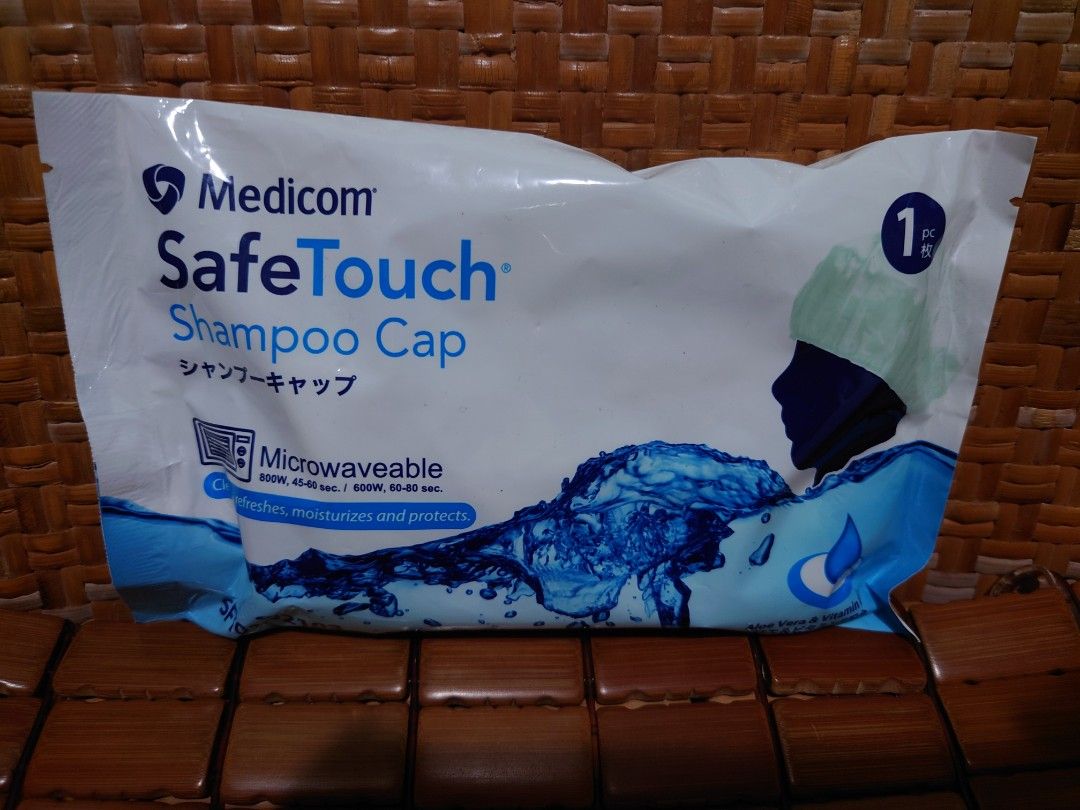 Safetouch shop shampoo cap