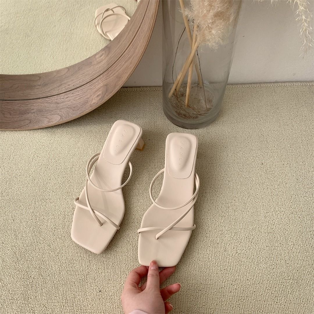 Minimalist strappy sandals shop