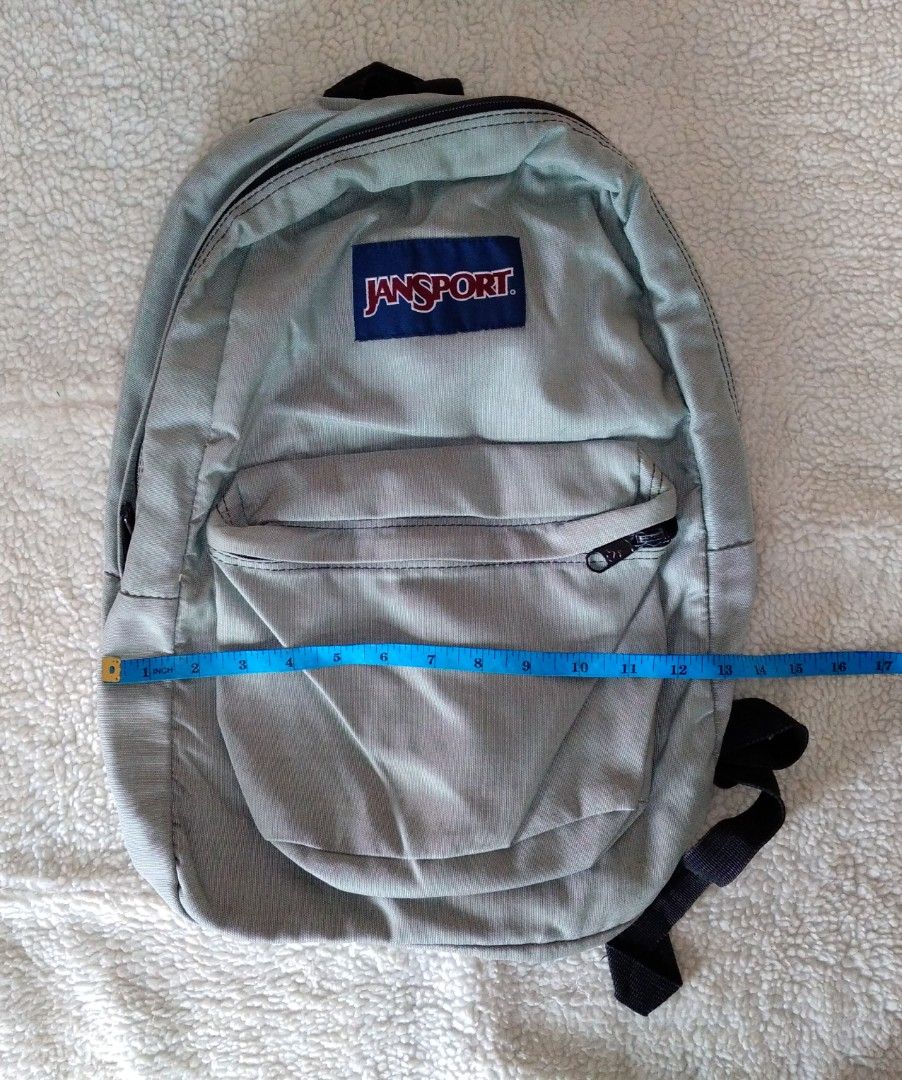 Light gray jansport backpack 2025