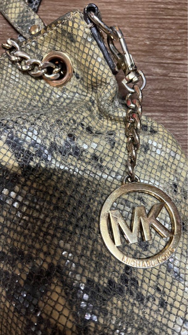 MK Snakeskin Bag