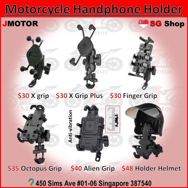 motorcycle phone holder Mwupp smnu ram n star, Mobile Phones & Gadgets