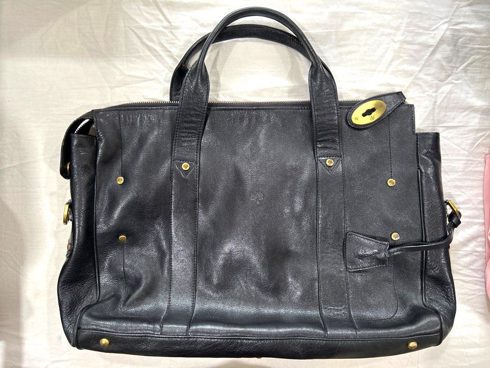 Mulberry briefcase, Men's Fashion, Bags, Briefcases on Carousell