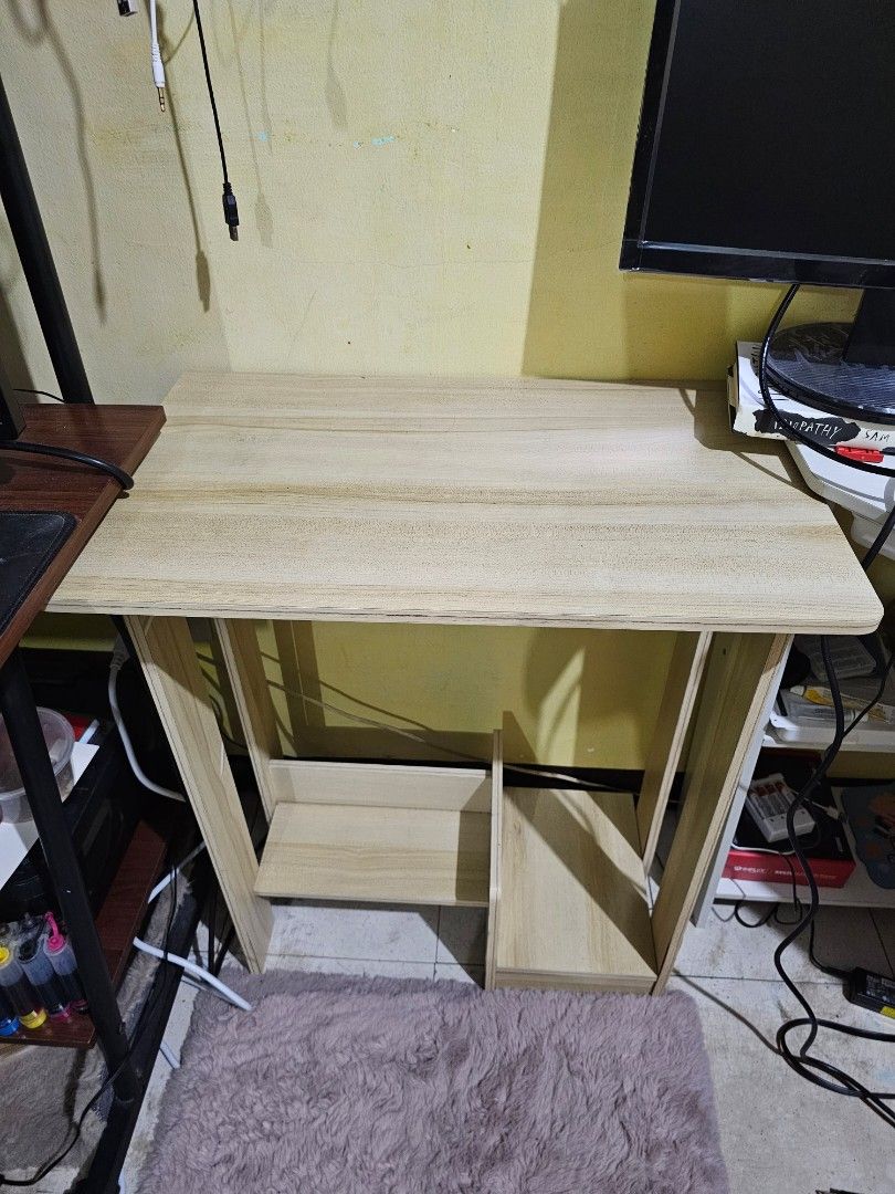 MULTI-FUNCTION DESKTOP COMPUTER TABLE/STUDY TABLE SPACE SAVER ...